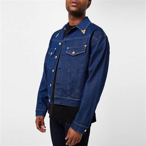 versace jeans couture denim jacket